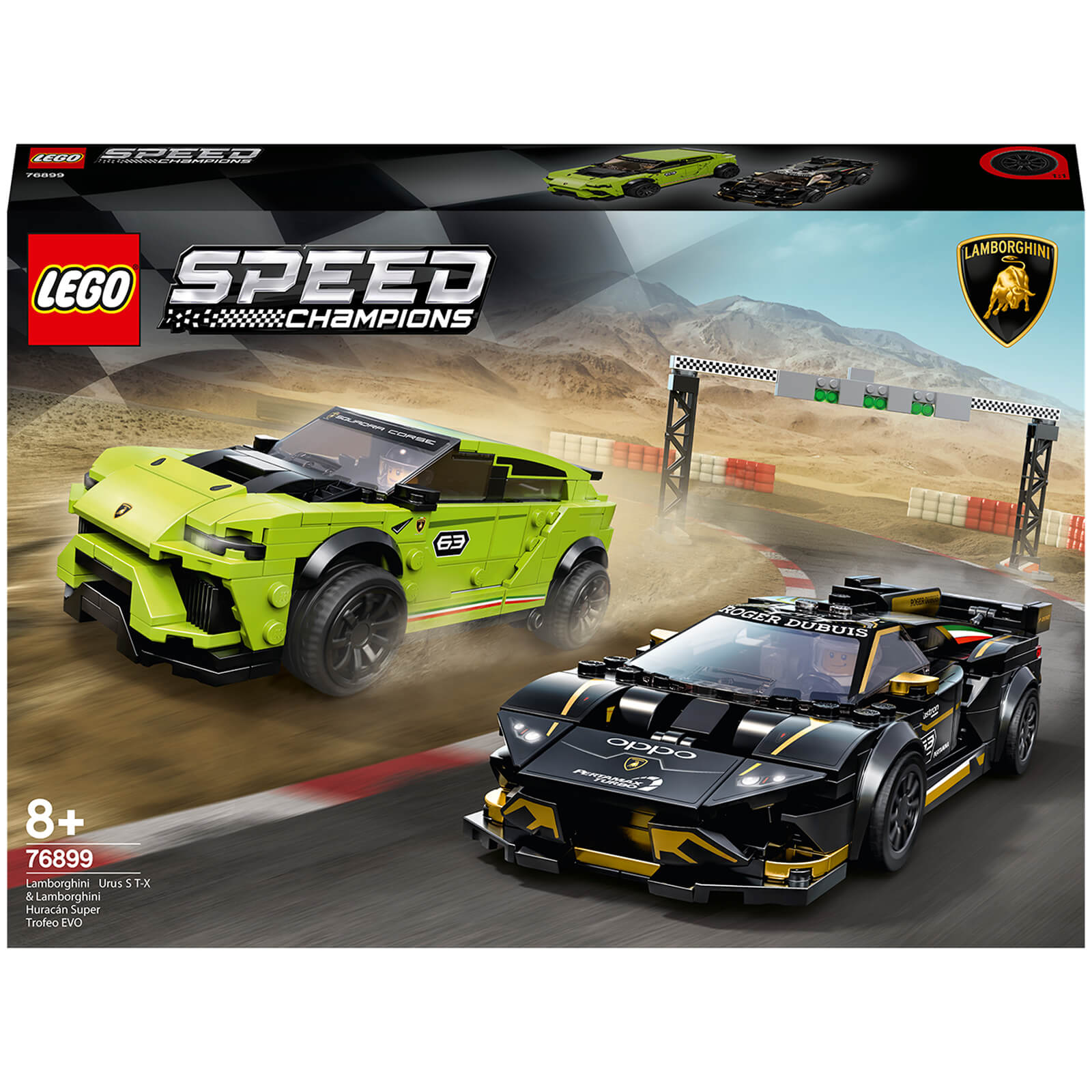 LEGO Speed Champions: Lamborghini Urus & Huracn Set