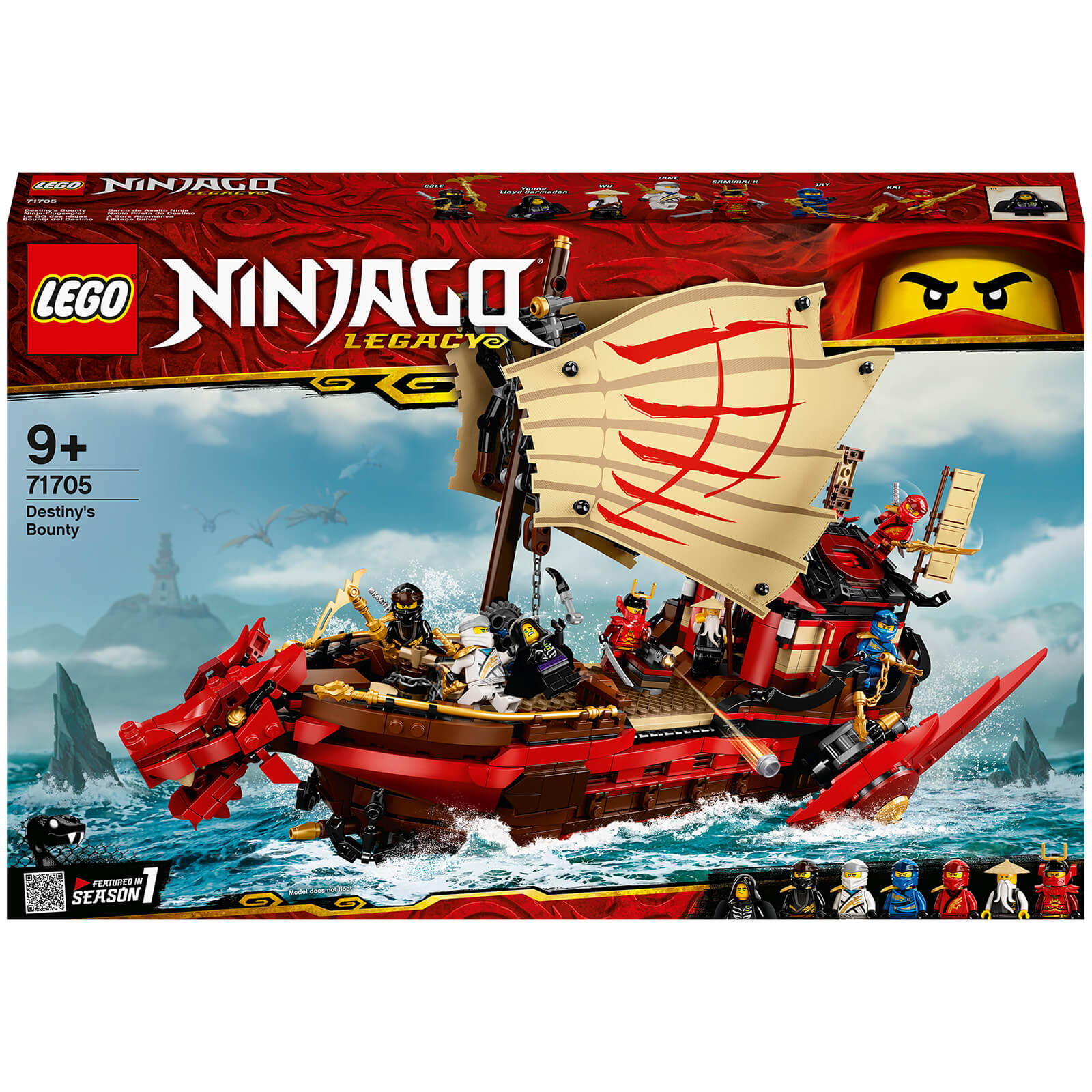 LEGO NINJAGO: Legacy Destiny's Bounty Ship Set