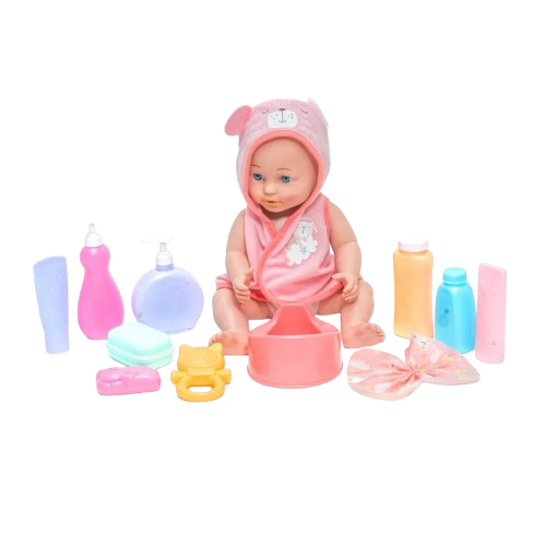 Bath Time Toddler Doll Set