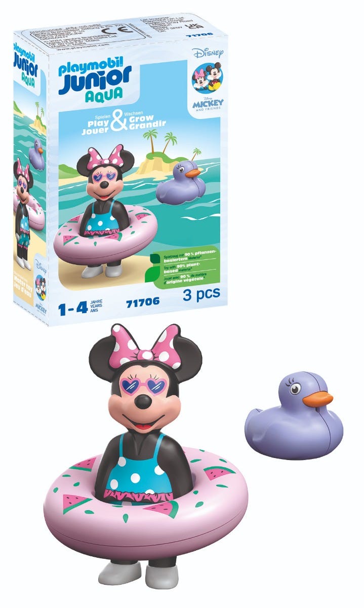 Playmobil Junior & Disney: Minnie Mouse's Beach Trip