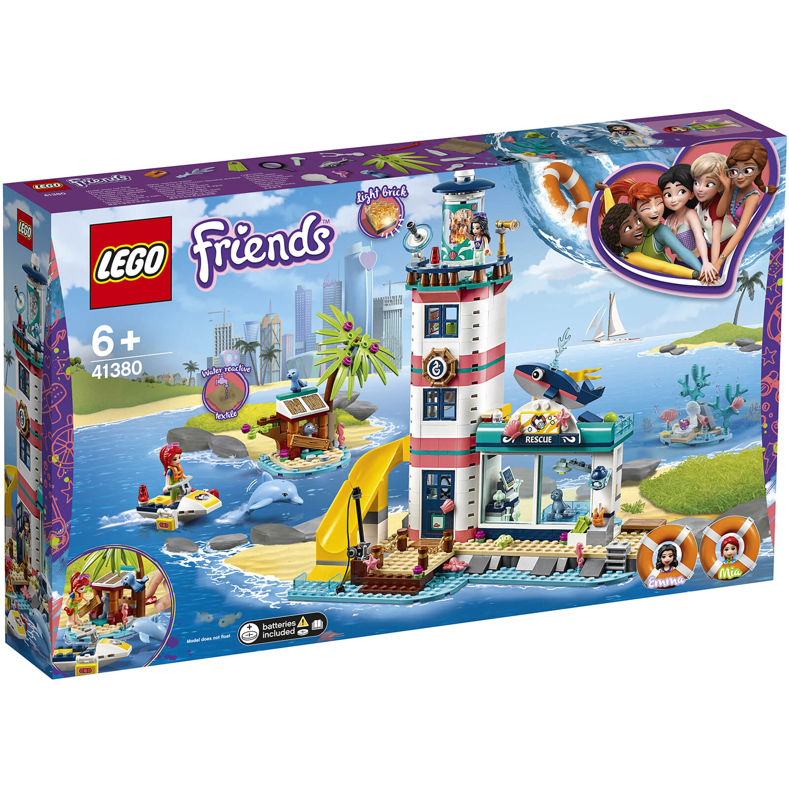 LEGO Friends: Lighthouse Rescue Center Sea Life Vet Set