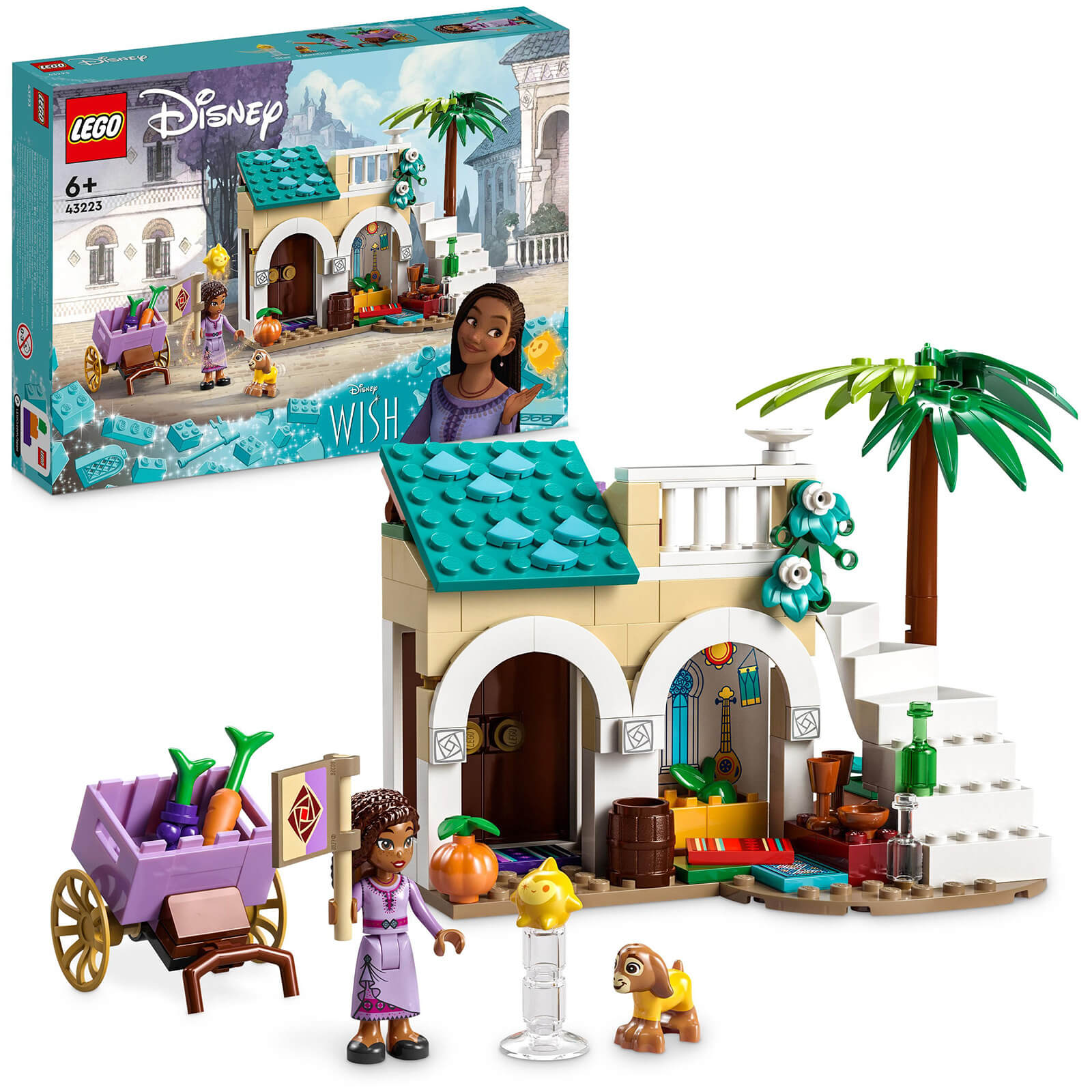LEGO Disney Wish Asha in the City of Rosas Set